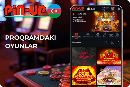 Pin Up Casino uygulamasındaki
