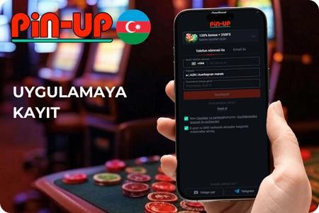 Pin Up proqramında qeydiyyat
